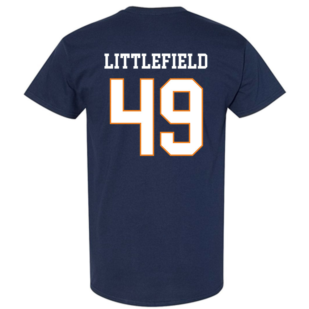 UT Martin - NCAA Football : Connon Littlefield - Classic Fashion Shersey T-Shirt-1