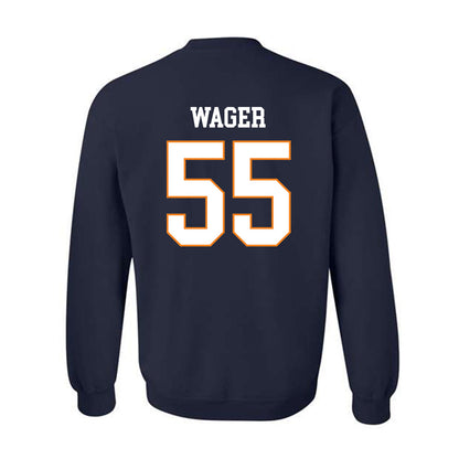 UT Martin - NCAA Baseball : Zach Wager - Crewneck Sweatshirt