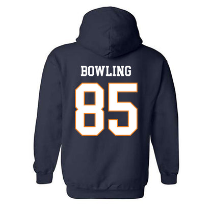 UT Martin - NCAA Football : Jaren Bowling - Classic Fashion Shersey Hooded Sweatshirt-1