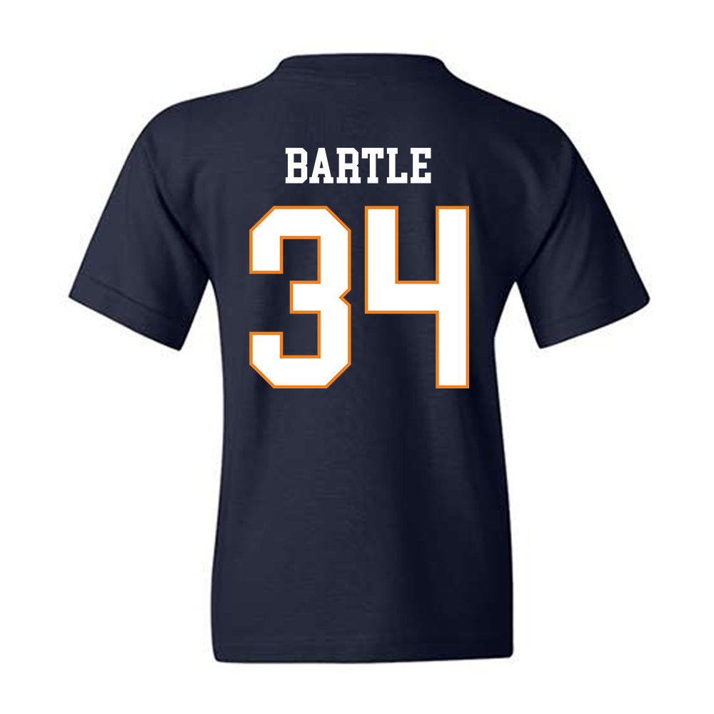 UT Martin - NCAA Baseball : Jeb Bartle - Classic Fashion Shersey Youth T-Shirt-1