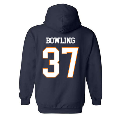 UT Martin - NCAA Football : Braylen Bowling - Classic Fashion Shersey Hooded Sweatshirt-1