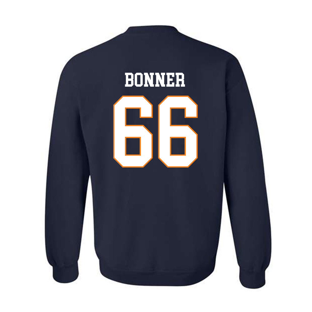 UT Martin - NCAA Football : Aden Bonner - Classic Fashion Shersey Crewneck Sweatshirt-1