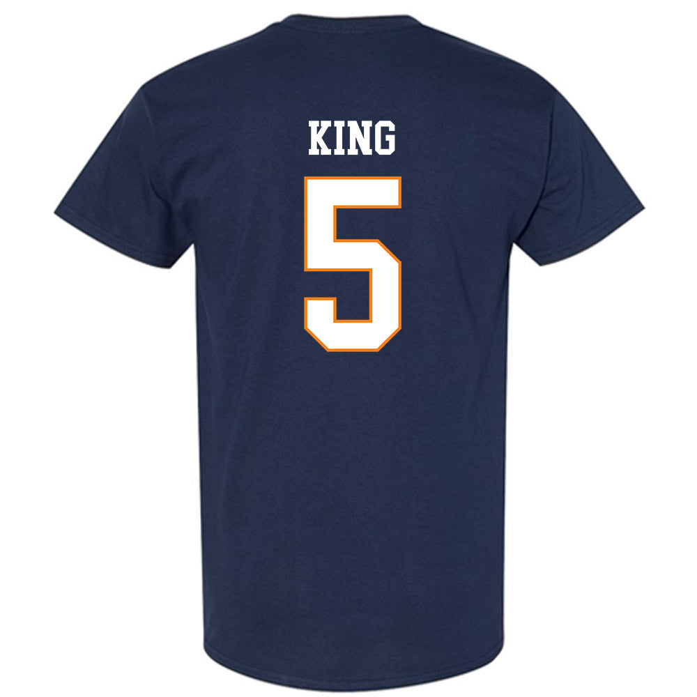UT Martin - NCAA Men's Basketball : Damien King - Classic Fashion Shersey T-Shirt-1