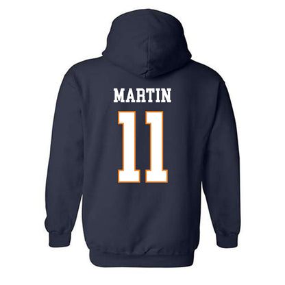 UT Martin - NCAA Women's Volleyball : Chyler Martin - Classic Fashion Shersey Hooded Sweatshirt-1