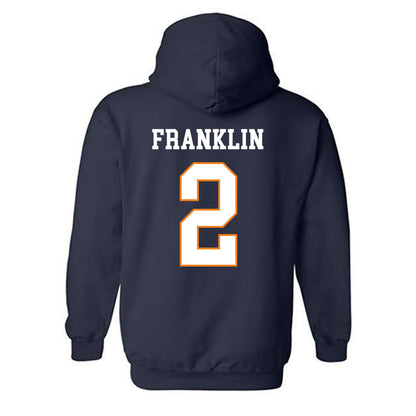 UT Martin - NCAA Football : Chris Franklin - Classic Fashion Shersey Hooded Sweatshirt-1