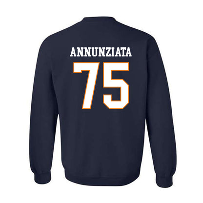 UT Martin - NCAA Football : Khaleel Annunziata - Classic Fashion Shersey Crewneck Sweatshirt-1