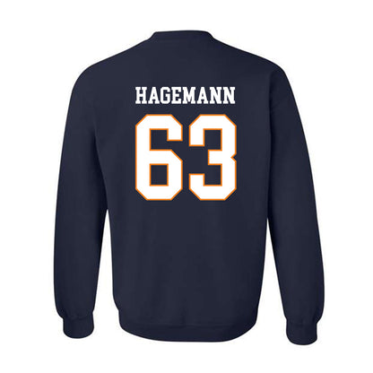 UT Martin - NCAA Football : Matt Hagemann - Classic Fashion Shersey Crewneck Sweatshirt-1