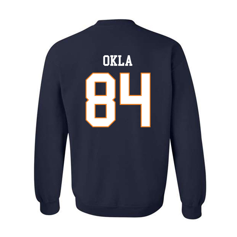 UT Martin - NCAA Football : Landon Okla - Classic Fashion Shersey Crewneck Sweatshirt-1