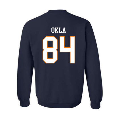 UT Martin - NCAA Football : Landon Okla - Classic Fashion Shersey Crewneck Sweatshirt-1