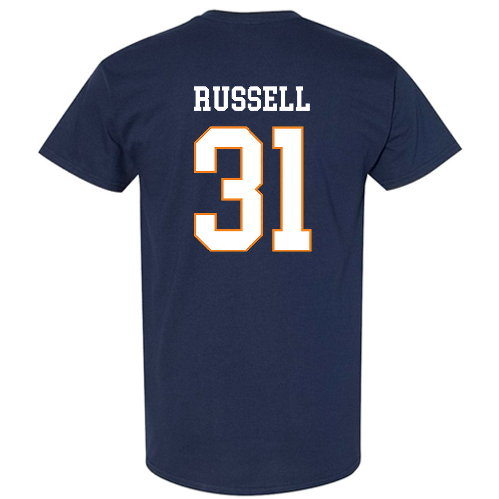 UT Martin - NCAA Football : Ajai Russell - Classic Fashion Shersey T-Shirt-1