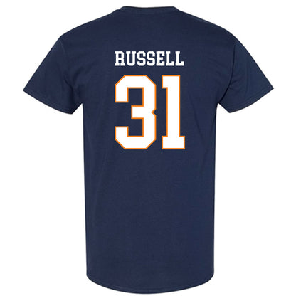 UT Martin - NCAA Football : Ajai Russell - Classic Fashion Shersey T-Shirt-1