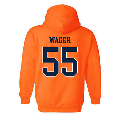 UT Martin - NCAA Baseball : Zach Wager - Hooded Sweatshirt