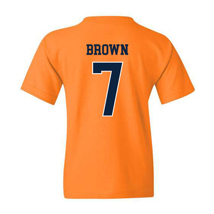  - NCAA Softball : Kyrsten Brown - Classic Fashion Shersey Youth T-Shirt-1