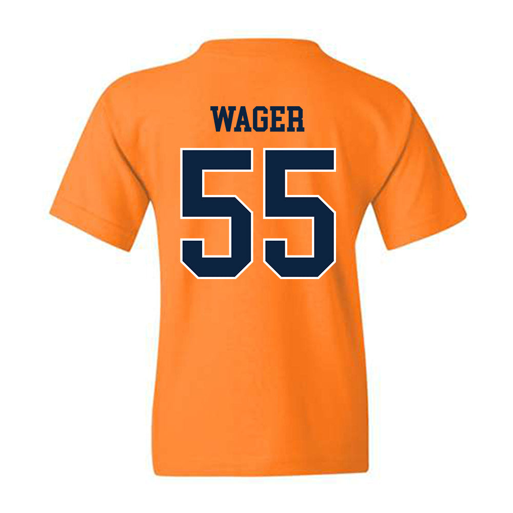 UT Martin - NCAA Baseball : Zachary Wager - Classic Fashion Shersey Youth T-Shirt-1