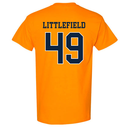 UT Martin - NCAA Football : Connon Littlefield - Classic Fashion Shersey T-Shirt-1