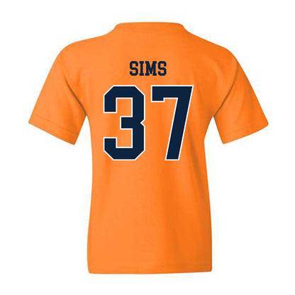 UT Martin - NCAA Football : Brandon Sims - Classic Fashion Shersey Youth T-Shirt-1