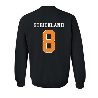 UT Martin - NCAA Baseball : Bo Strickland - Classic Fashion Shersey Crewneck Sweatshirt-1