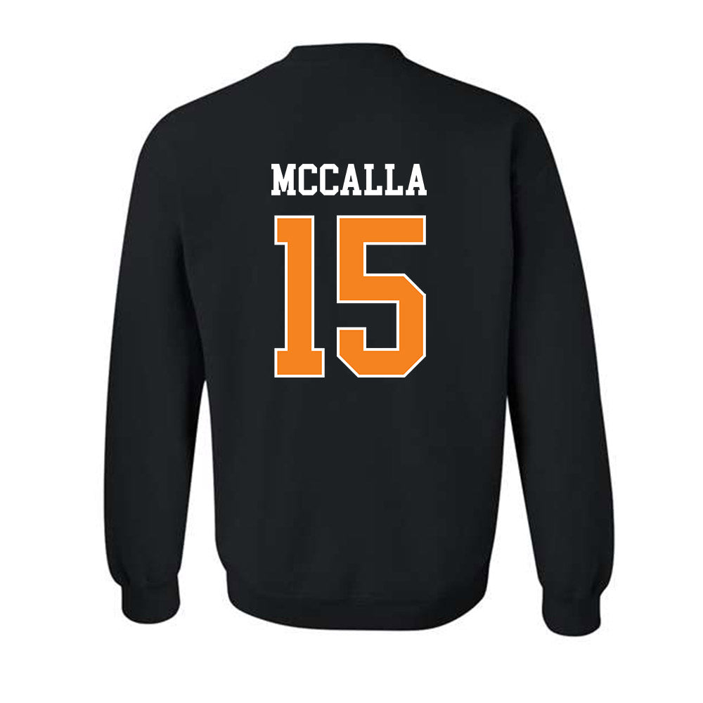 UT Martin - NCAA Baseball : Dean McCalla - Classic Fashion Shersey Crewneck Sweatshirt-1