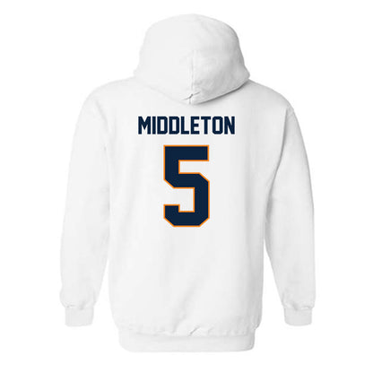 UT Martin - NCAA Women's Basketball : Sidni Middleton - Classic Fashion Shersey Hooded Sweatshirt-1