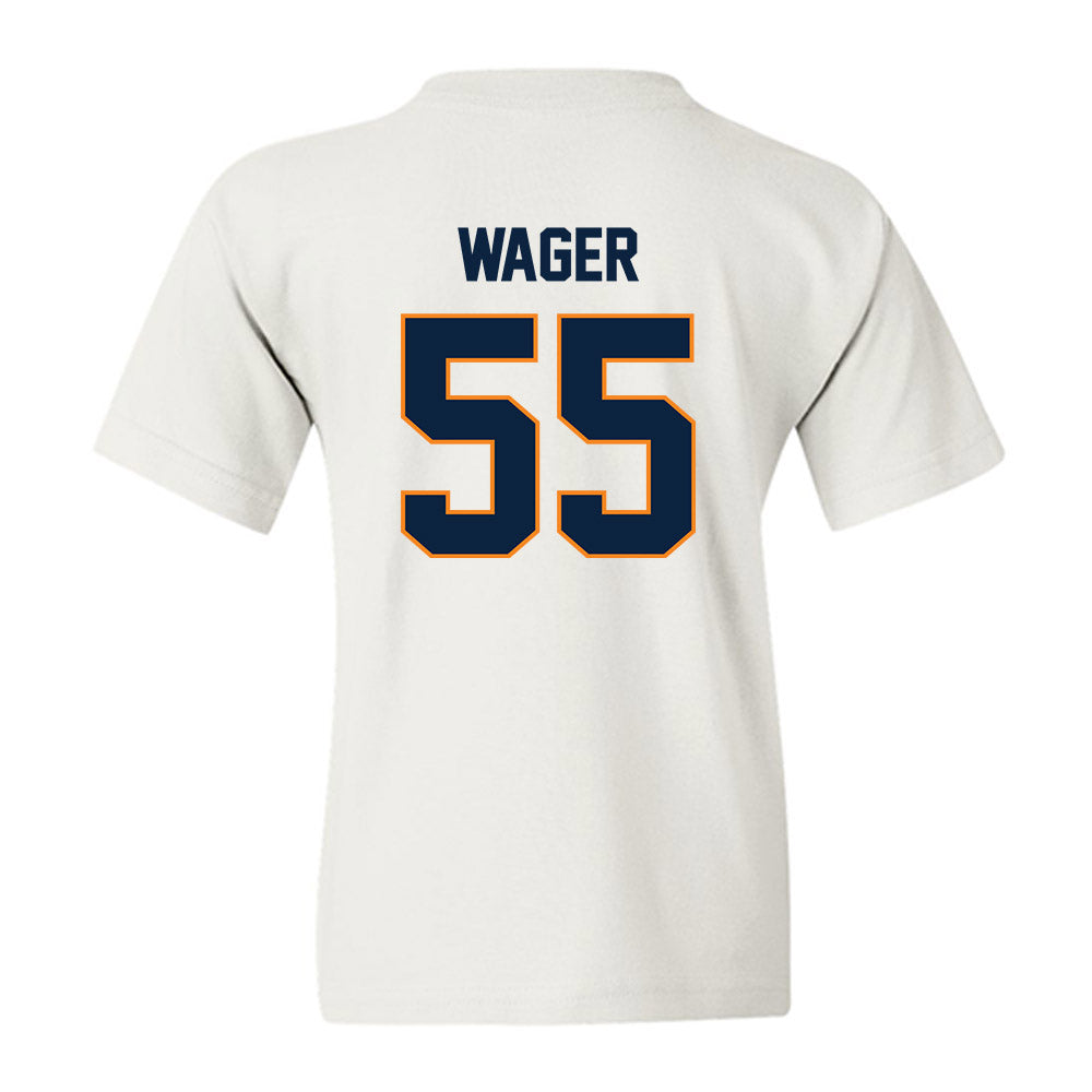 UT Martin - NCAA Baseball : Zachary Wager - Classic Fashion Shersey Youth T-Shirt-1