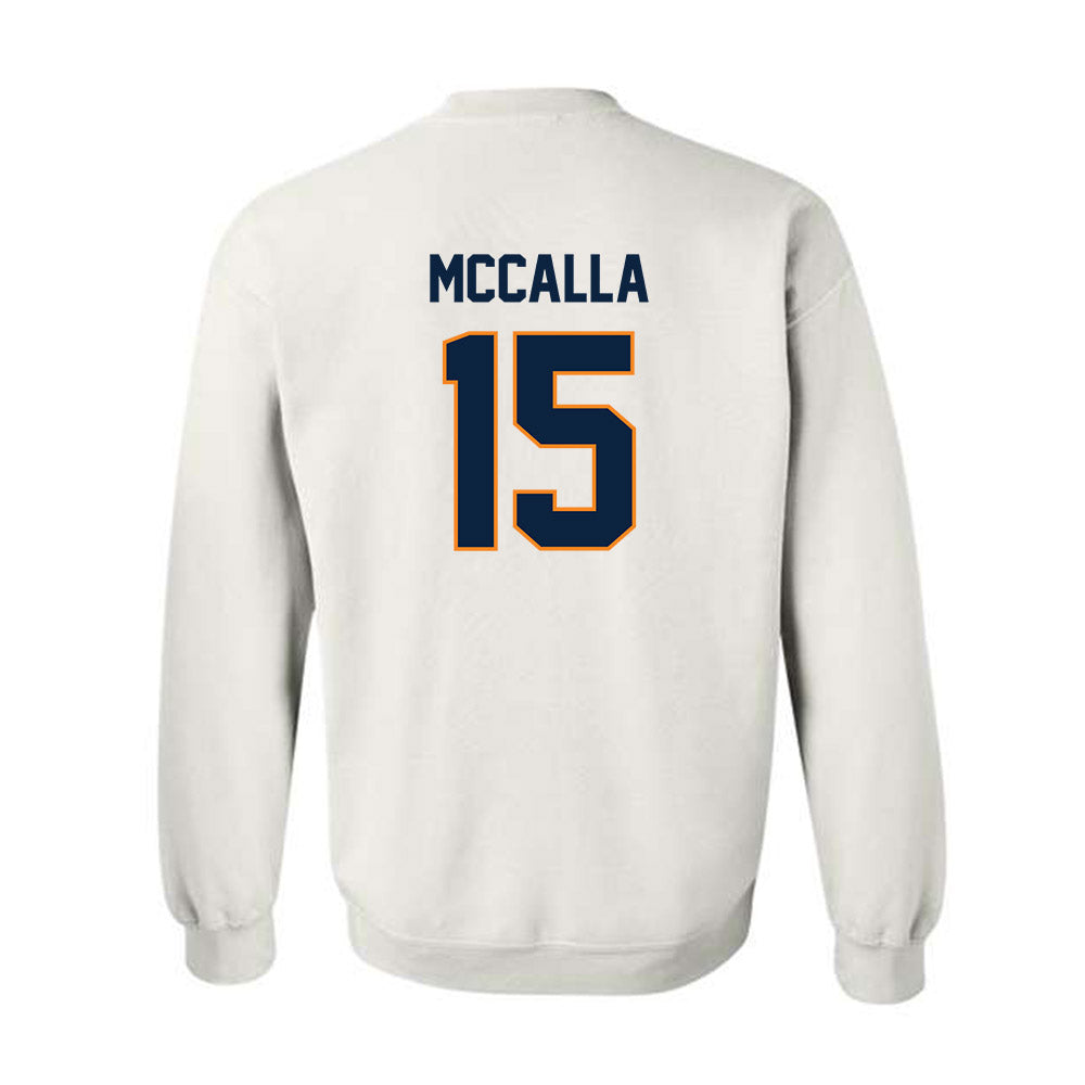 UT Martin - NCAA Baseball : Dean McCalla - Classic Fashion Shersey Crewneck Sweatshirt-1