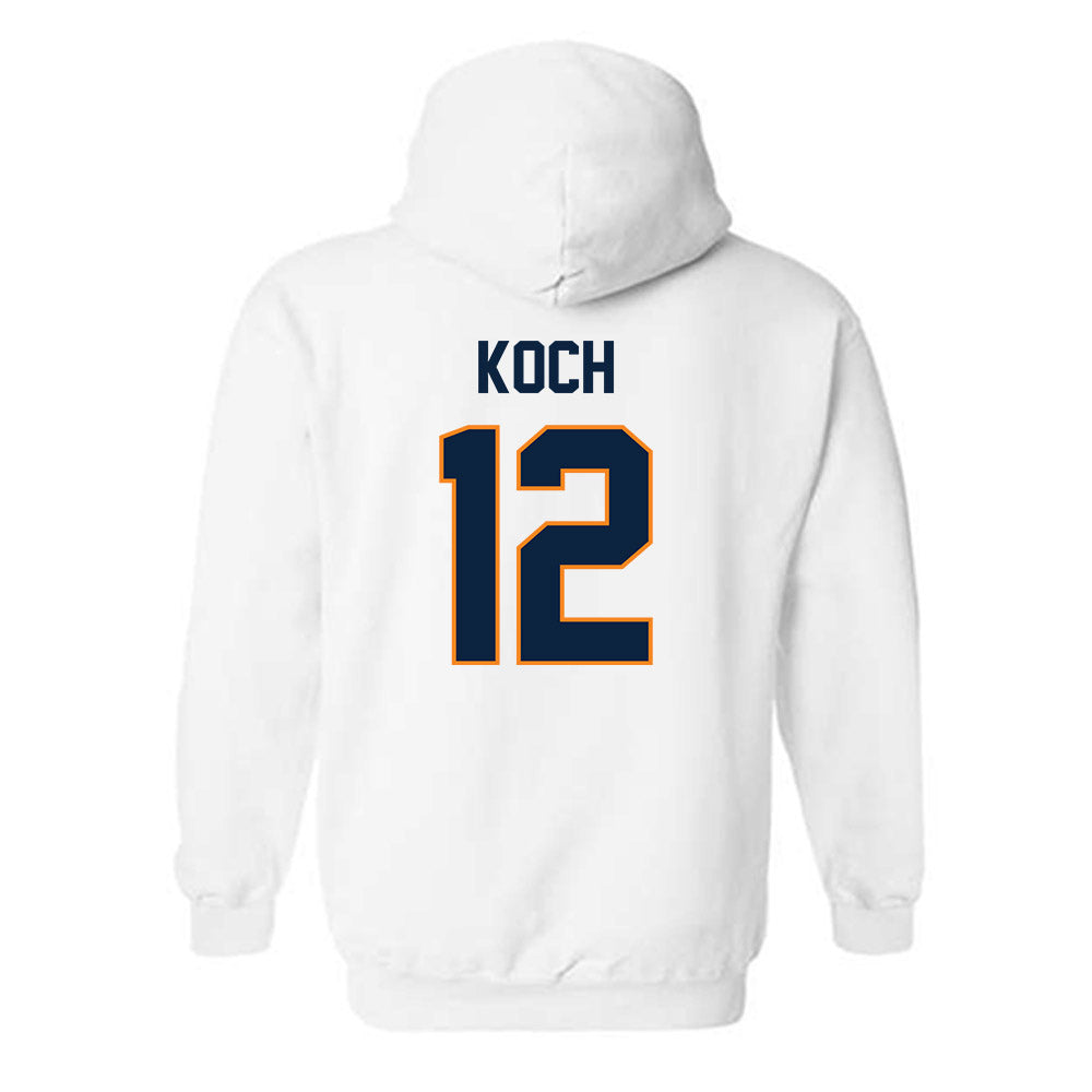 UT Martin - NCAA Baseball : Tommy Koch - Classic Fashion Shersey Hooded Sweatshirt-1