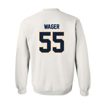 UT Martin - NCAA Baseball : Zachary Wager - Classic Fashion Shersey Crewneck Sweatshirt-1