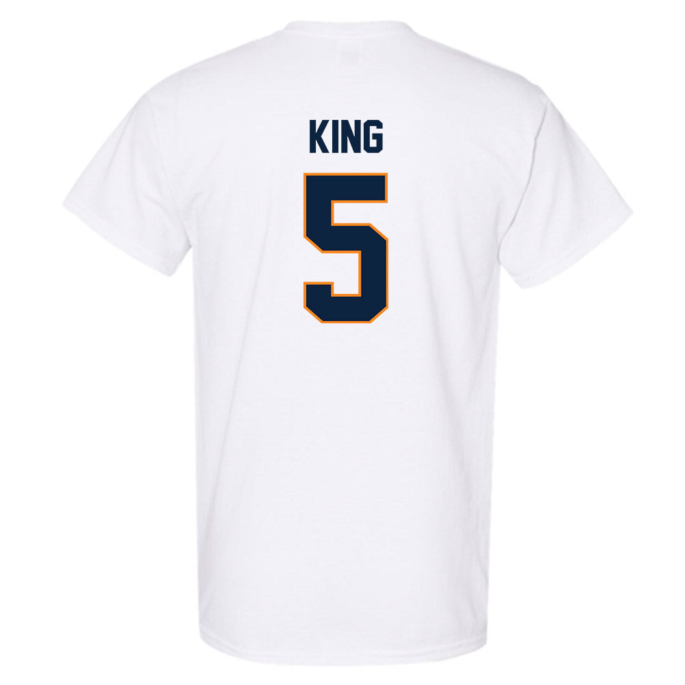 UT Martin - NCAA Men's Basketball : Damien King - Classic Fashion Shersey T-Shirt-1