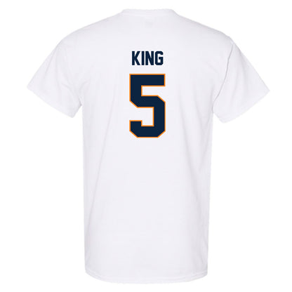 UT Martin - NCAA Men's Basketball : Damien King - Classic Fashion Shersey T-Shirt-1
