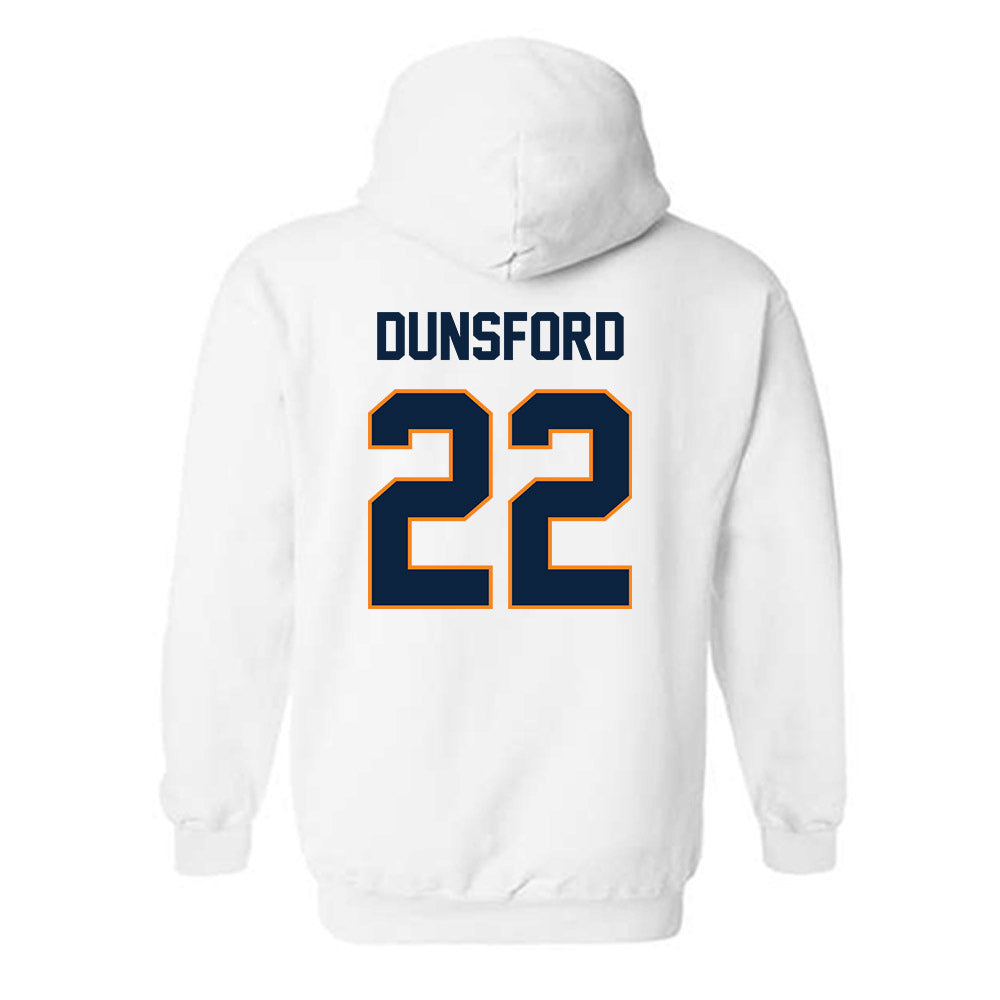 UT Martin - NCAA Baseball : TJ Dunsford - Classic Fashion Shersey Hooded Sweatshirt-1