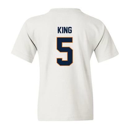 UT Martin - NCAA Men's Basketball : Damien King - Classic Fashion Shersey Youth T-Shirt-1