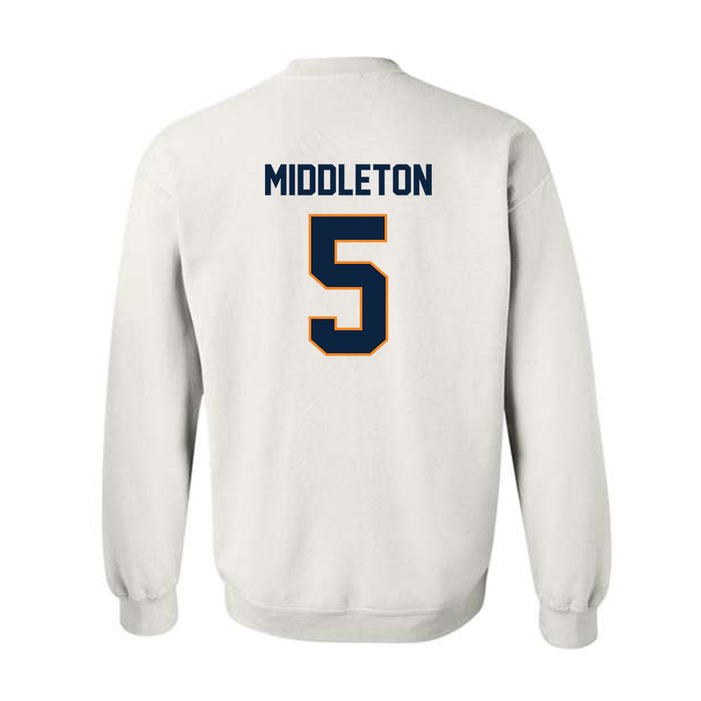 UT Martin - NCAA Women's Basketball : Sidni Middleton - Classic Fashion Shersey Crewneck Sweatshirt-1
