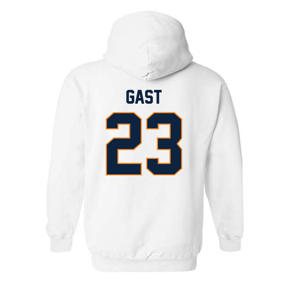 UT Martin - NCAA Baseball : Austin Gast - Classic Fashion Shersey Hooded Sweatshirt