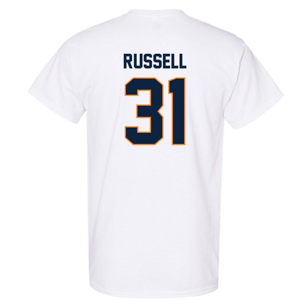 UT Martin - NCAA Football : Ajai Russell - Classic Fashion Shersey T-Shirt-1