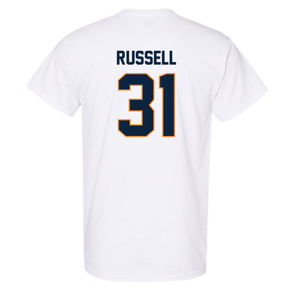 UT Martin - NCAA Football : Ajai Russell - Classic Fashion Shersey T-Shirt-1