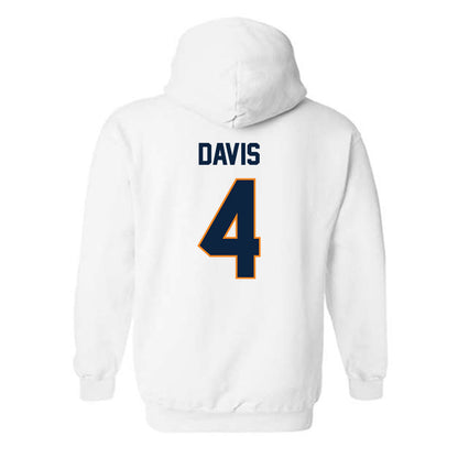 UT Martin - NCAA Baseball : Andrew Davis - Classic Fashion Shersey Hooded Sweatshirt-1