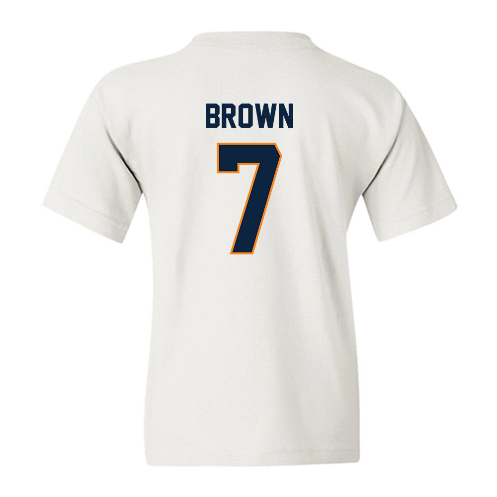  - NCAA Softball : Kyrsten Brown - Classic Fashion Shersey Youth T-Shirt-1
