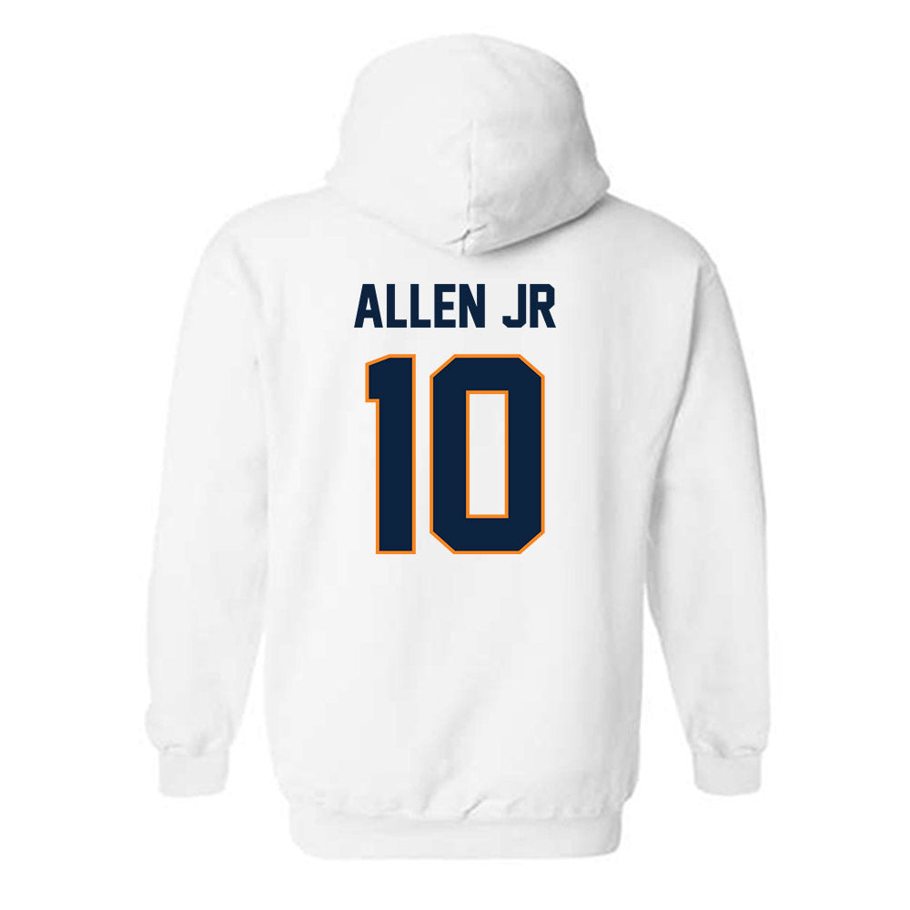 UT Martin - NCAA Football : Reginald Allen Jr - Classic Fashion Shersey Hooded Sweatshirt-1