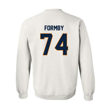 UT Martin - NCAA Football : Hayes Formby - Classic Fashion Shersey Crewneck Sweatshirt-1