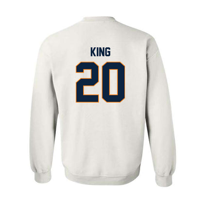 UT Martin - NCAA Baseball : Brandon King - Classic Fashion Shersey Crewneck Sweatshirt-1