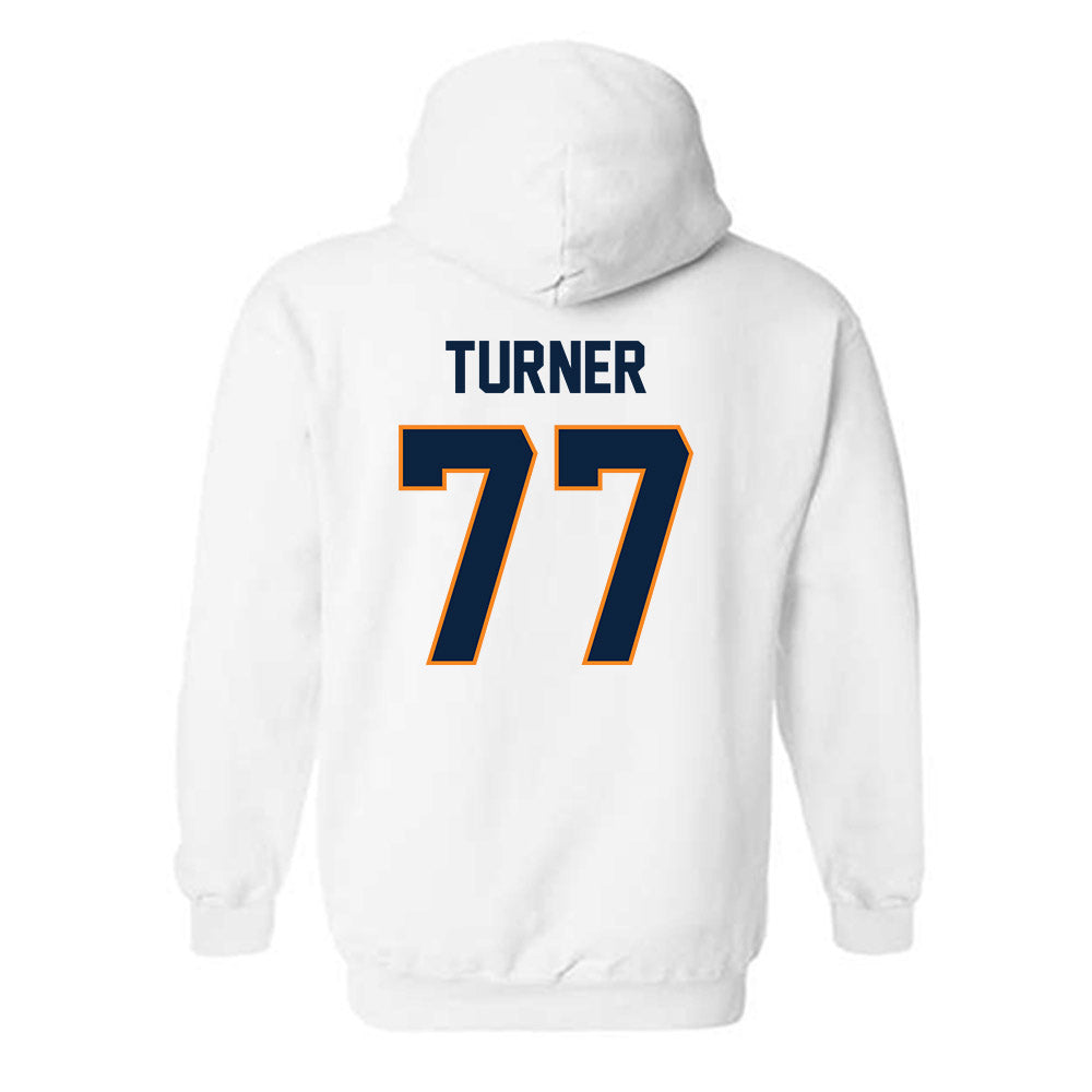 UT Martin - NCAA Football : Riley Turner - Classic Fashion Shersey Hooded Sweatshirt