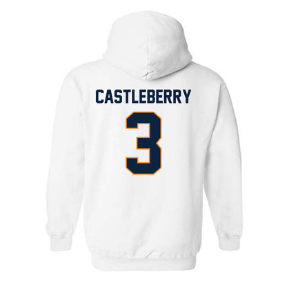 UT Martin - NCAA Football : Joel Castleberry - Classic Fashion Shersey Hooded Sweatshirt-1