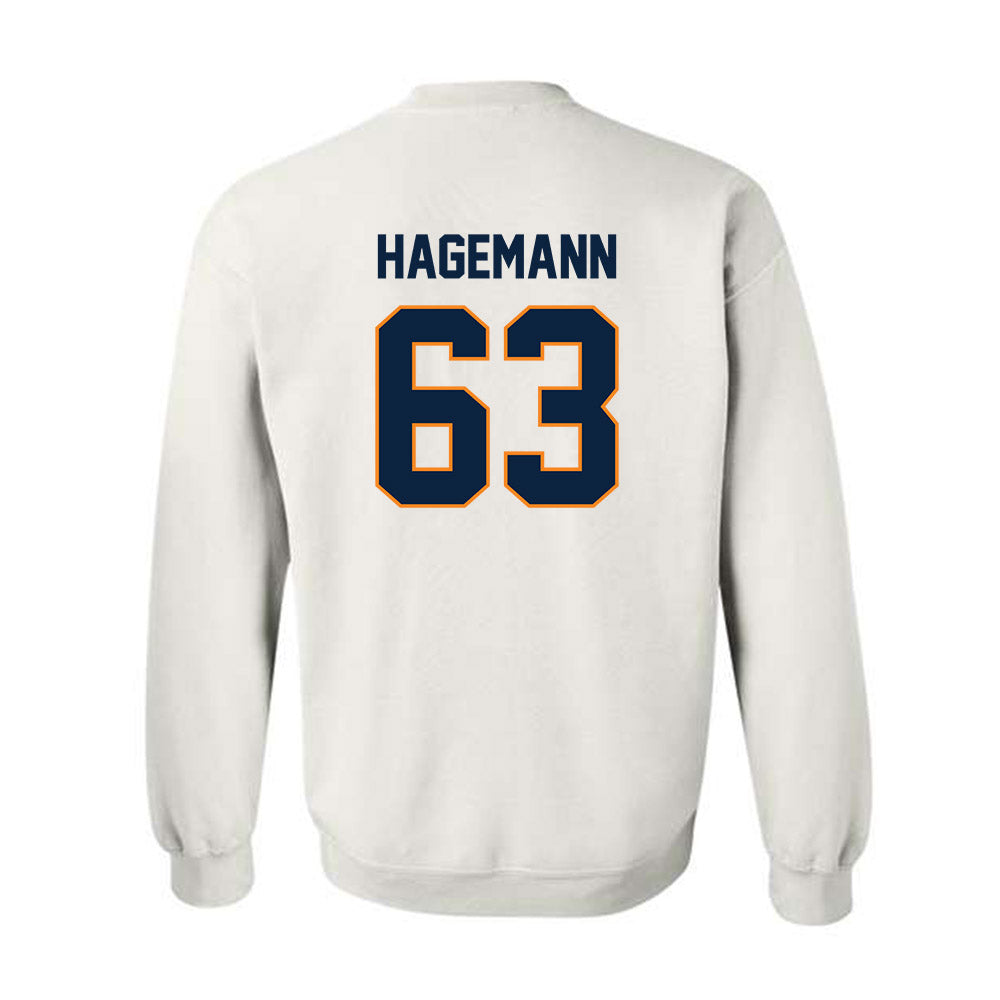 UT Martin - NCAA Football : Matt Hagemann - Classic Fashion Shersey Crewneck Sweatshirt-1