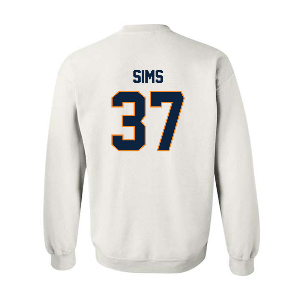 UT Martin - NCAA Football : Brandon Sims - Classic Fashion Shersey Crewneck Sweatshirt-1