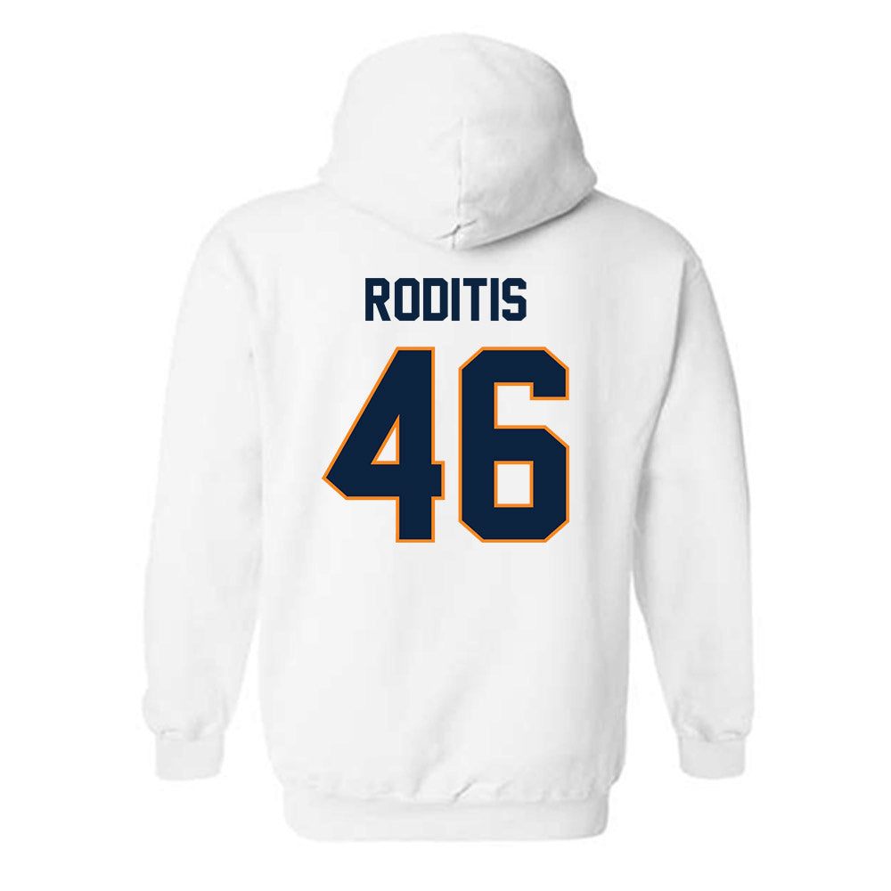 UT Martin - NCAA Football : Stafford Roditis - Classic Fashion Shersey Hooded Sweatshirt-1