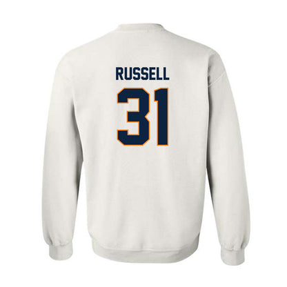 UT Martin - NCAA Football : Ajai Russell - Classic Fashion Shersey Crewneck Sweatshirt-1