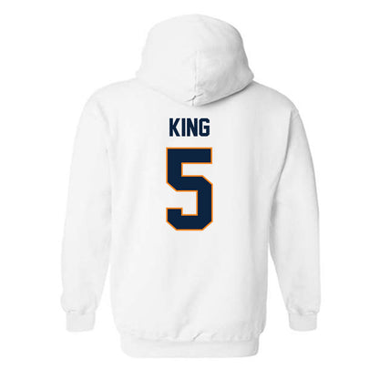 UT Martin - NCAA Men's Basketball : Damien King - Classic Fashion Shersey Hooded Sweatshirt-1