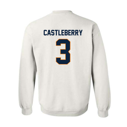 UT Martin - NCAA Football : Joel Castleberry - Classic Fashion Shersey Crewneck Sweatshirt-1