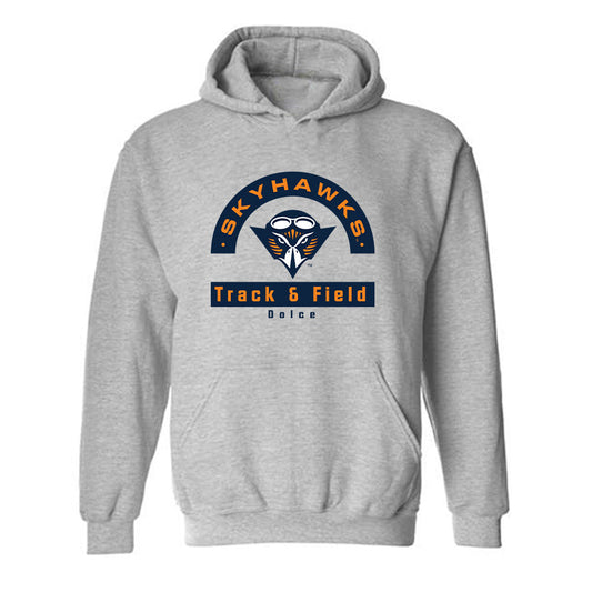UT Martin - NCAA Men's Track & Field : Markell Dolce - Classic Fashion Shersey Hooded Sweatshirt-0