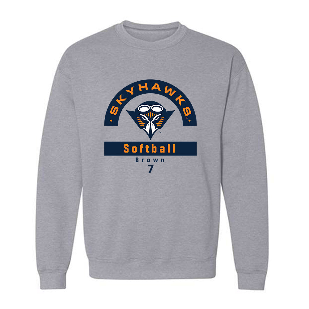  - NCAA Softball : Kyrsten Brown - Classic Fashion Shersey Crewneck Sweatshirt-0